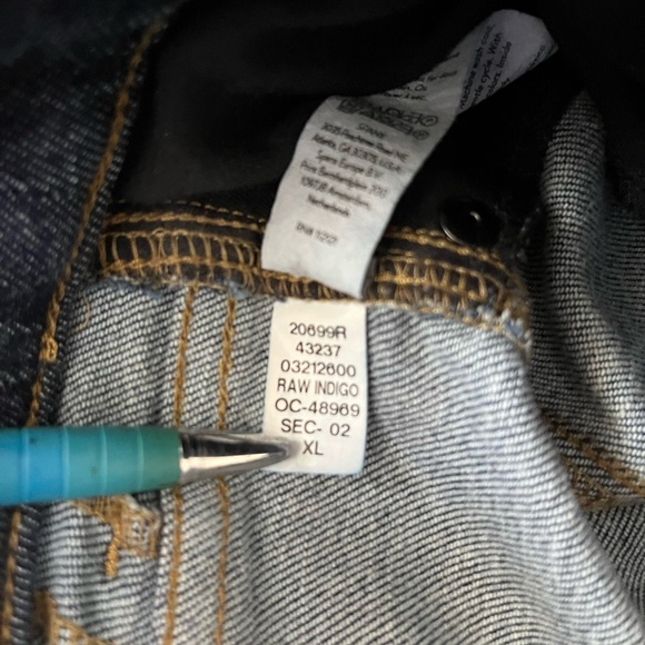 EUC SPANX Blue Flare Wide Leg Jeans - Picture 8 of 12